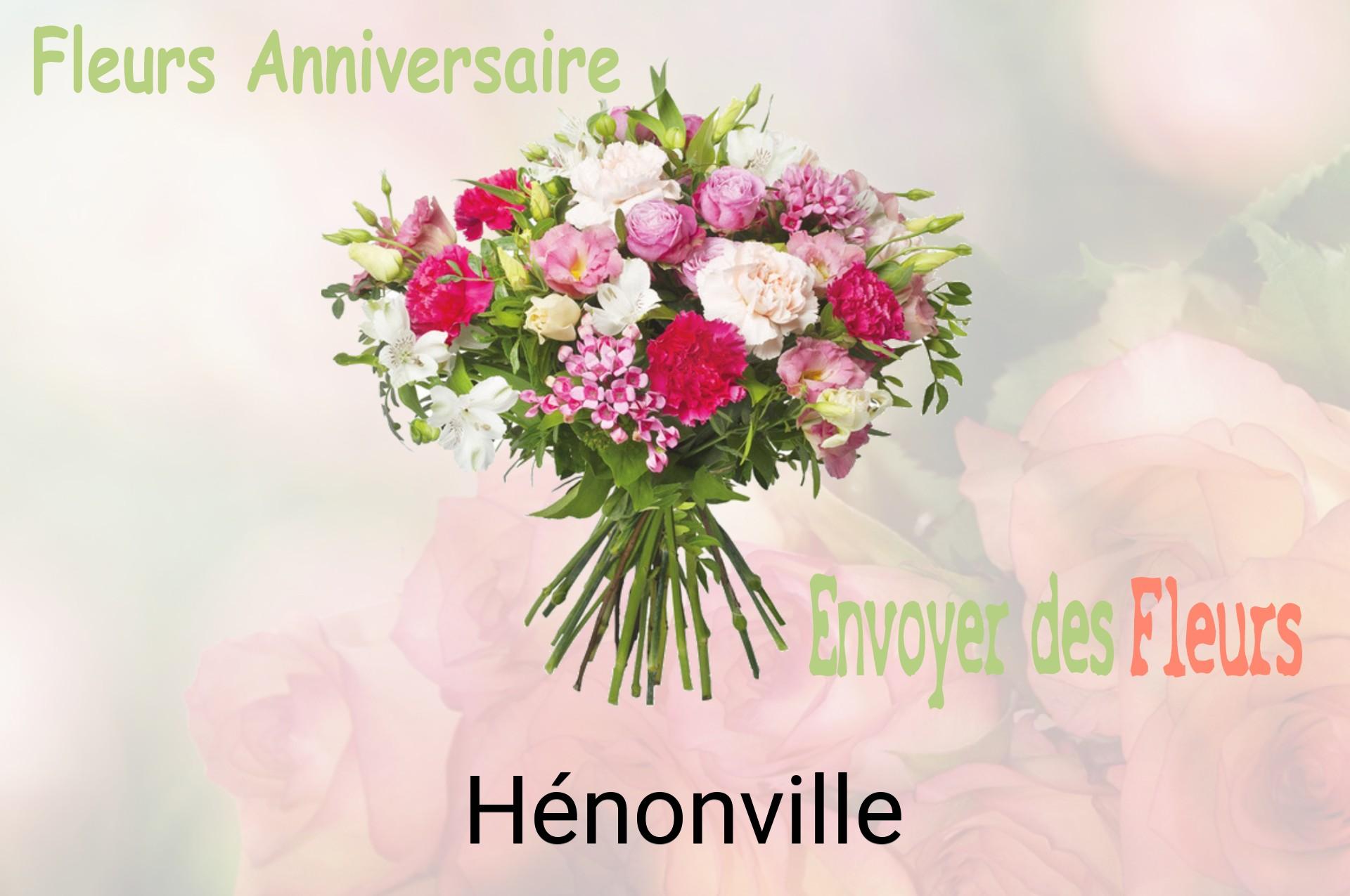 Bouquet de fleurs d’anniversaire livré à Hénonville